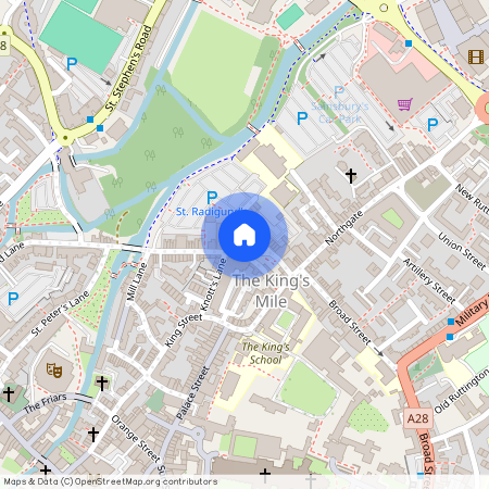 St. Radigunds Street, Canterbury, Kent, CT1
