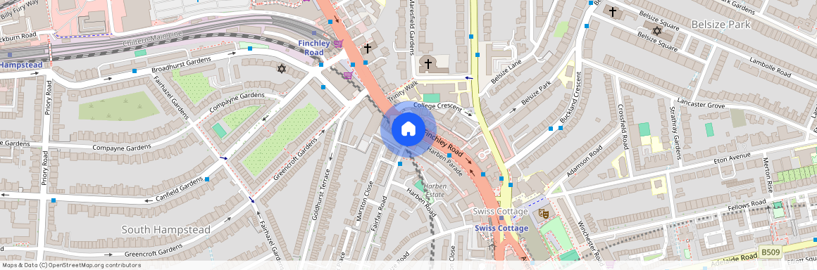 Fairfax Road, South Hampstead, London