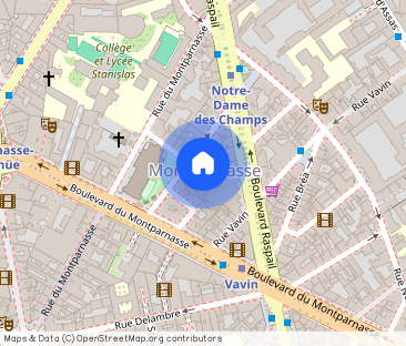 Location appartement 2 pièces à Paris, Rue Stanislas - Photo 1