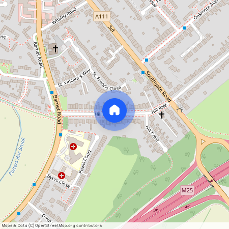 Hill Rise, Herts EN6