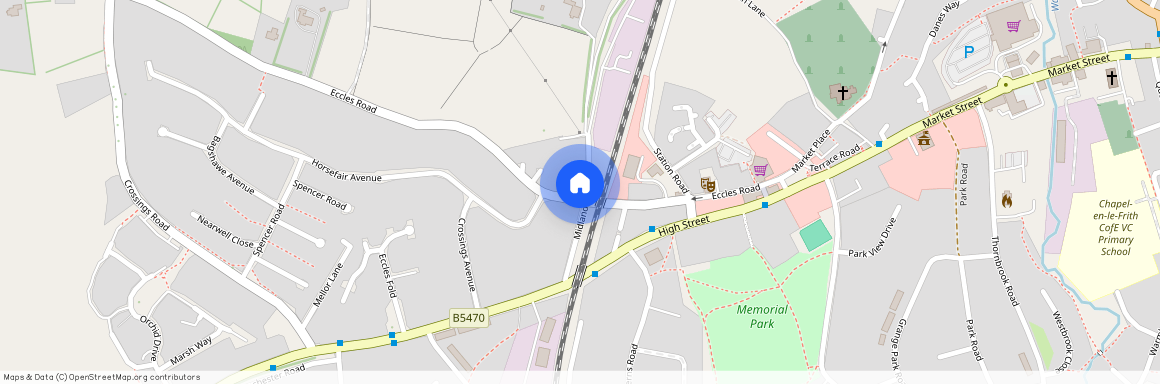 Eccles Road, Chapel-En-Le-Frith, SK23