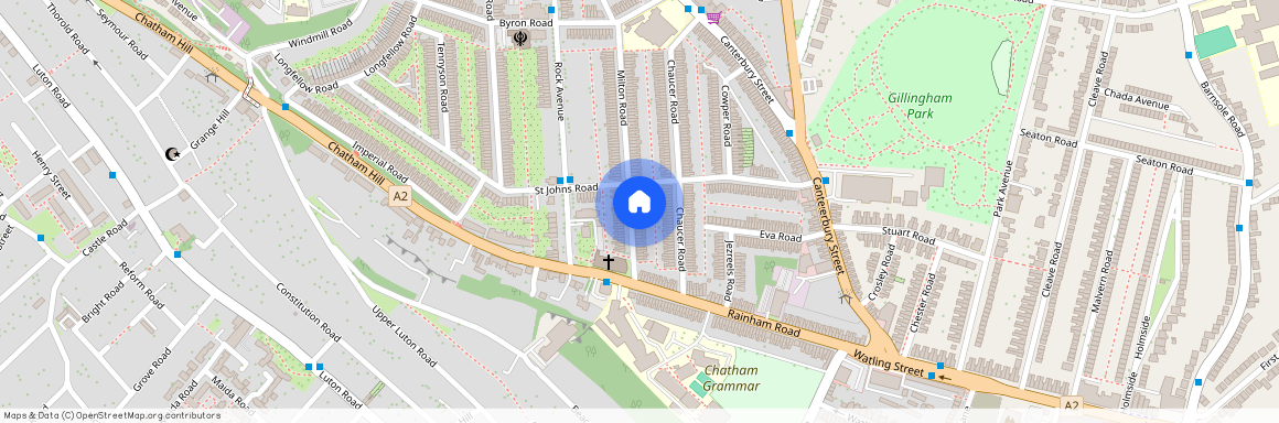 154 Milton Road, 58 The Freehold, ME7 5LR