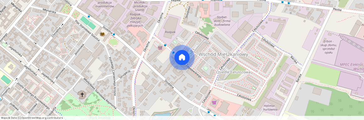 ul. Stanisława Zagajewskiego, Włocławek, kujawsko-pomorskie