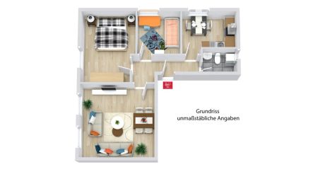 Neu sanierte 3-Zimmer-Wohnung in Wathlingen – Modernes Wohnen in ruhiger Lage! (AK-5588) - Foto 5