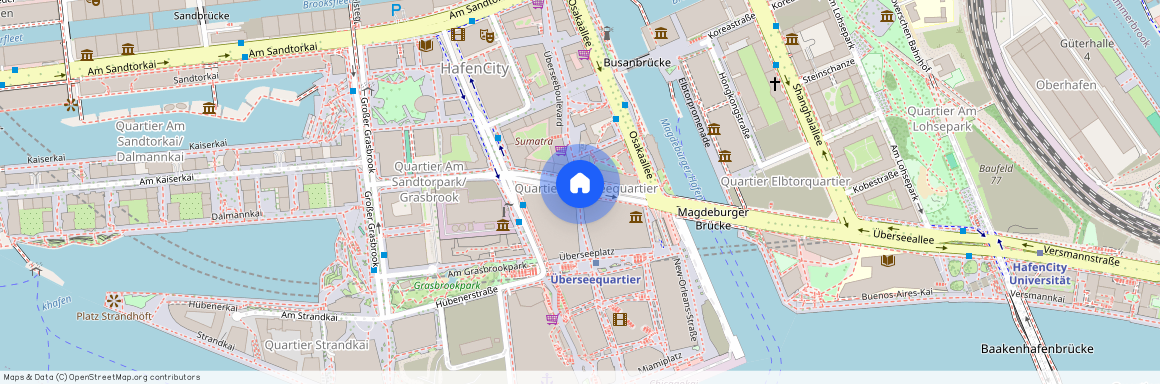 Überseeboulevard, 20457 Hamburg-Mitte - Hamburg St. Pauli