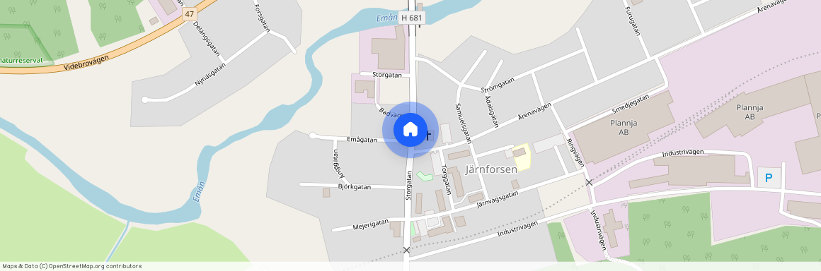 Storgatan, Järnforsen