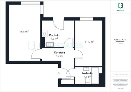 Dębniki 47 m² 2 pokoje Spacer 360 - Photo 3