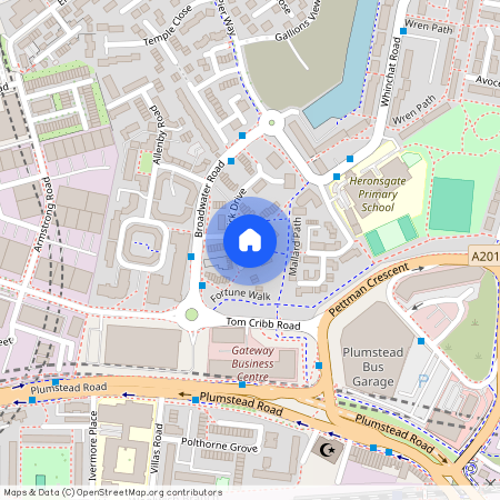 Chamberlain Close, Thamesmead, London, SE28