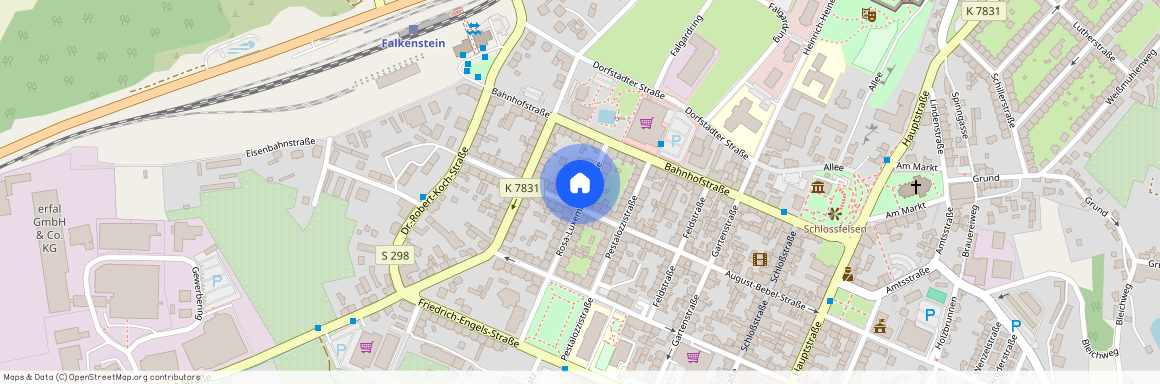 Rosa-Luxemburg-Straße 10, 08223 Sachsen - Falkenstein/Vogtland