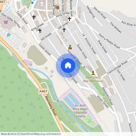 Castle Street, Abertillery, NP13