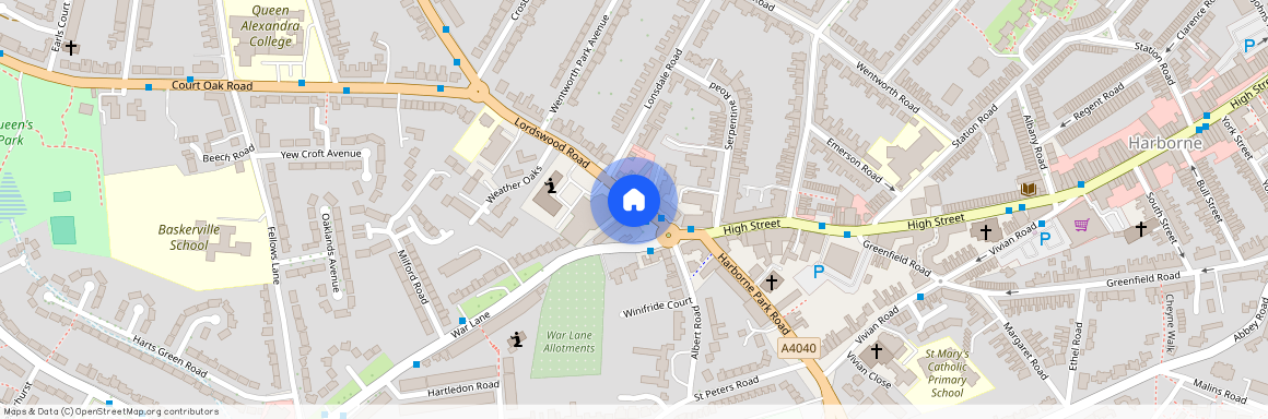 Lordswood Road, Harborne, Birmingham, B17