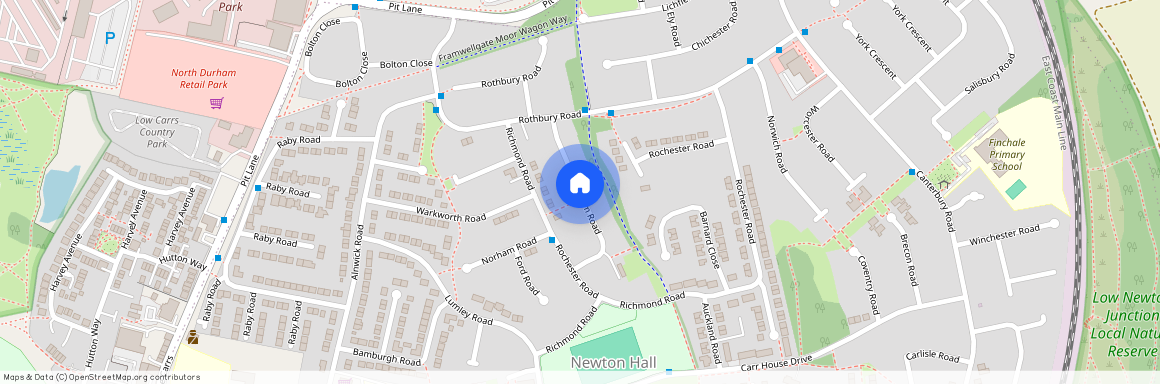 Middleham Road, Newton Hall, Durham, County Durham, DH1