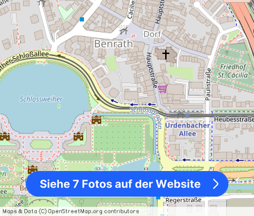 Im schönen Benrath: helle 2-Zimmerwohnung mit großem Balkon! - Foto 1