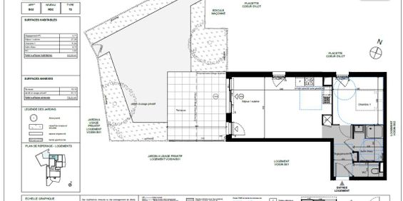 Appartement T2 à louer Sarzeau - 50 m² - Photo 3