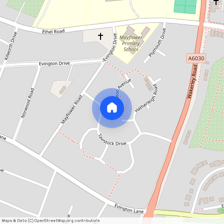 3 Bed – Detached House – Okehampton Avenue, Leicester, LE5 5NS. £1050 PCM