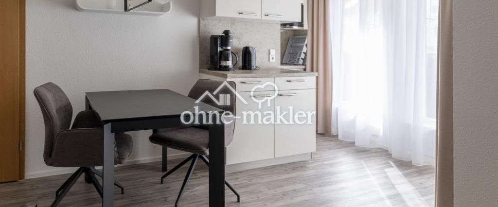 Gemütliche, voll möblierte 1-Zimmer-Wohnung in ruhiger Lage mit Parkplatz - Foto 1