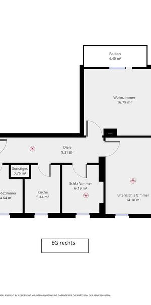 2,5 Zimmer Wohnung mit Balkon in Geestemünde - Photo 2