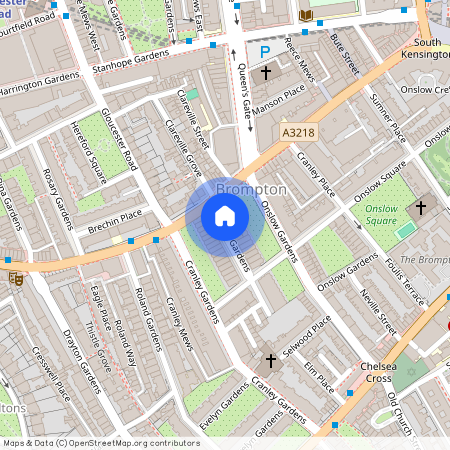 Onslow Gardens, South Kensington, London, SW7