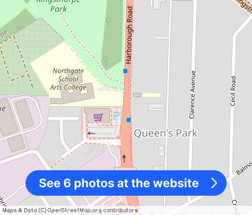 En-suite room, Queens Park Parade, NN2 - Photo 1