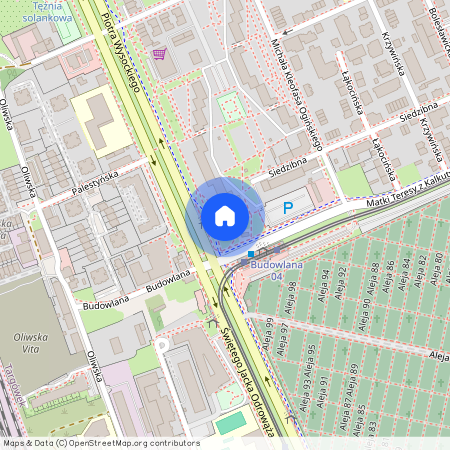 ul. Piotra Wysockiego, Bródno, Targówek, Warszawa, mazowieckie