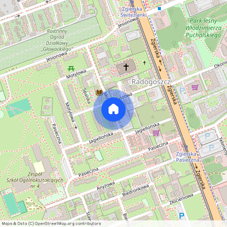 ul. Motylowa, Radogoszcz, Bałuty, Łódź, łódzkie