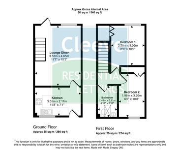 2 bed end of terrace house to rent in Clematis Court, Cheltenham, GL52 - Photo 1