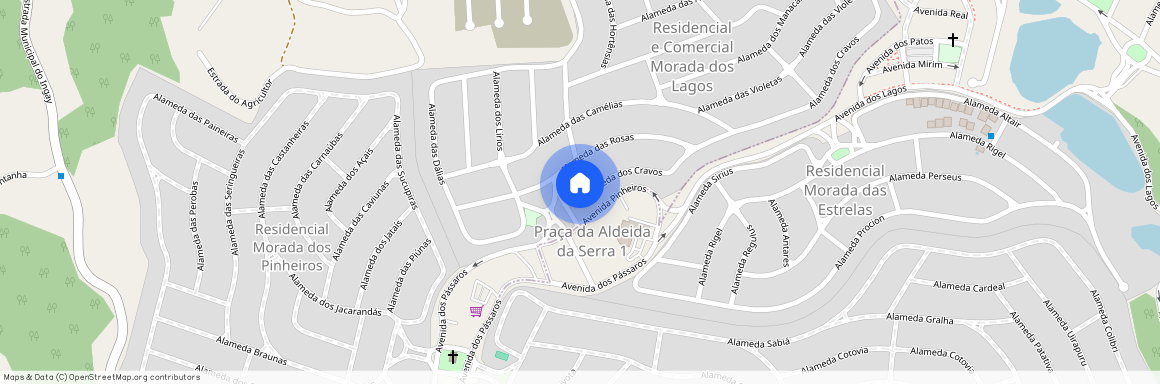 Alameda dos Cravos, 77755 - Aldeia da Serra, Santana de Parnaíba - SP