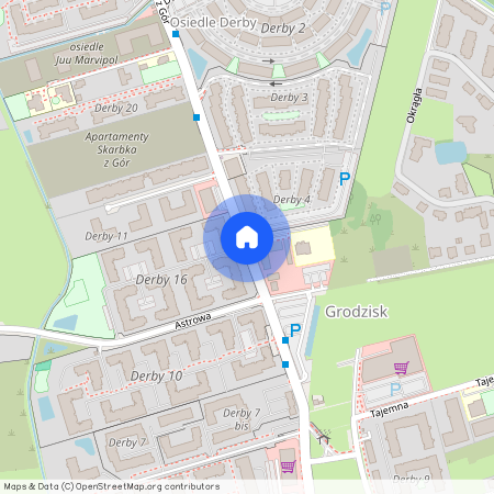 ul. Skarbka z Gór, Grodzisk, Białołęka, Warszawa, mazowieckie