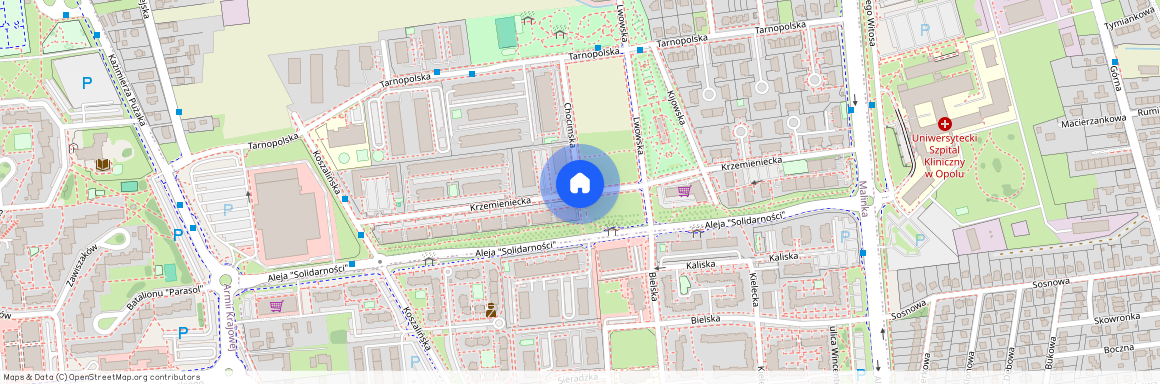 ul. Krzemieniecka, Gosławice, Opole, opolskie