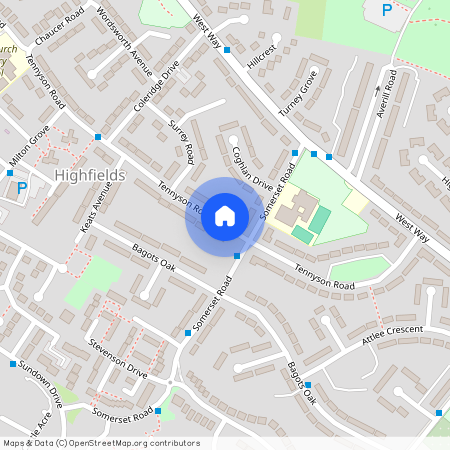 Tennyson Road, Stafford, ST17