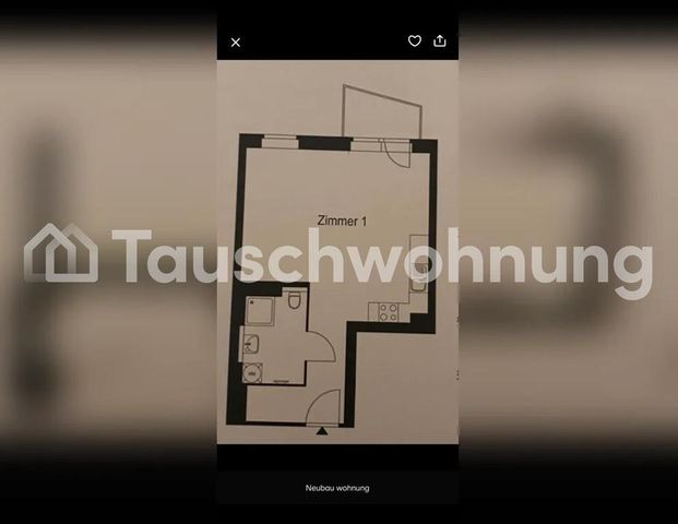 TAUSCHWOHNUNG TAUSCHE Schöne 1 Zimmer Wohnung /Nur Landeseigene Wohnung - Photo 1