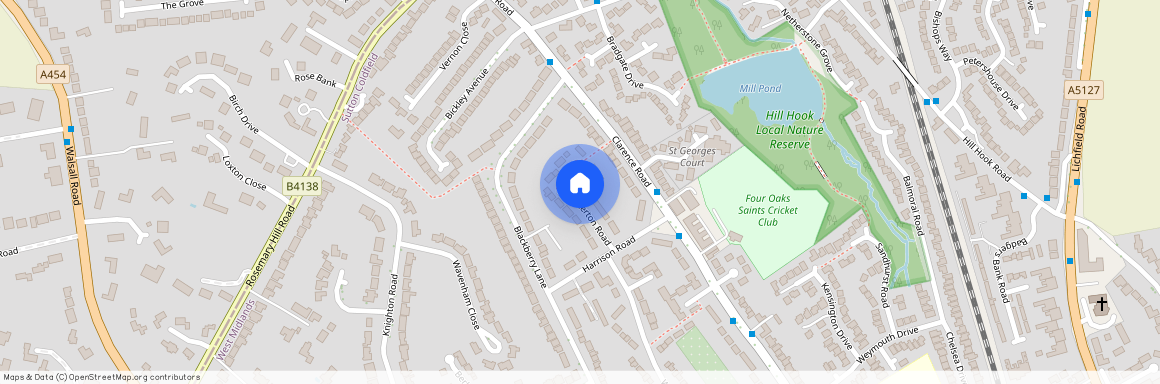 Kesterton Road, Sutton Coldfield, West Midlands, B74