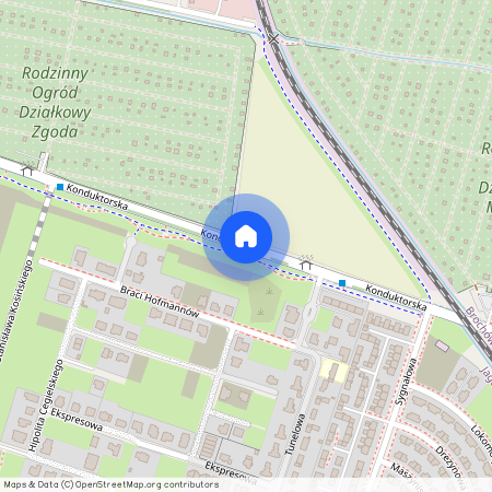 ul. Konduktorska, Jagodno, Krzyki, Wrocław, dolnośląskie