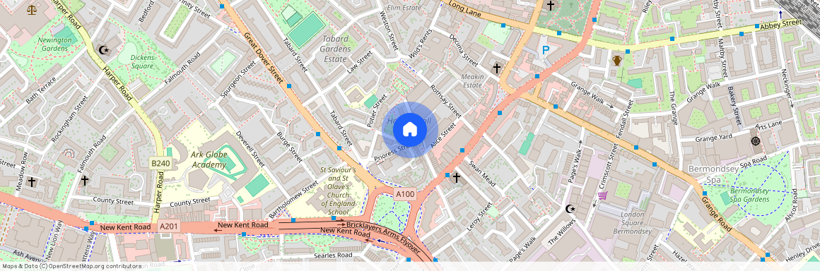 Prioress Street, London SE1