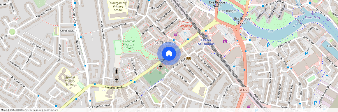 Cowick Street, Cowick Street, Exeter, EX4 1AP