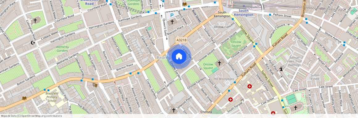 Onslow Gardens, South Kensington, SW7 3PY, London