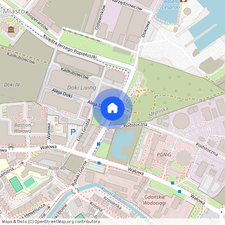 ul. Rybaki Górne, Młyniska, Gdańsk, pomorskie