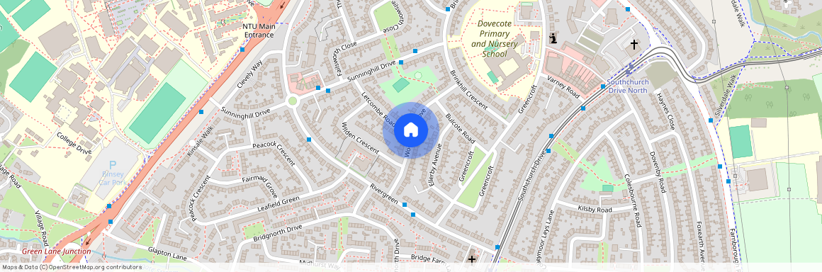 Woodsford Grove, Clifton, Nottingham