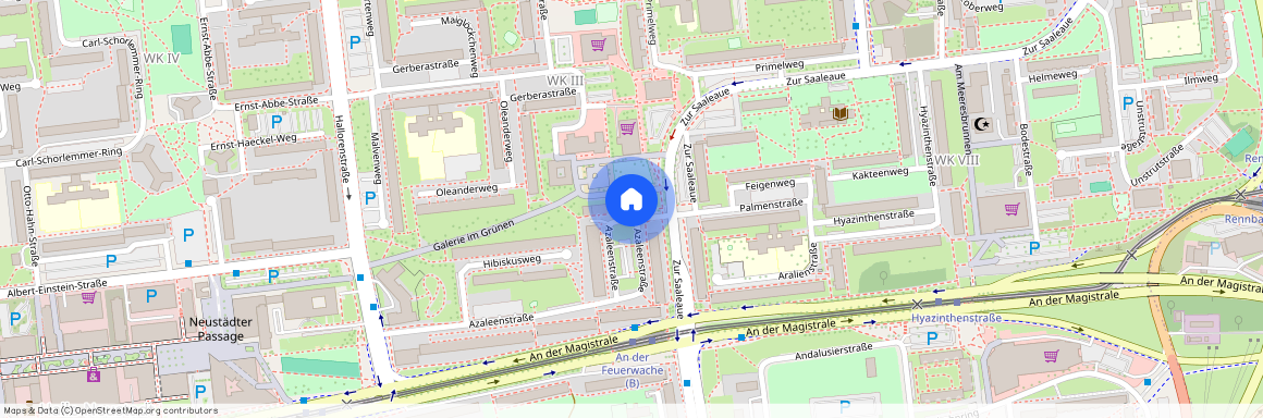 Azaleenstraße 14 ·, 06122, Halle (Saale), 5. Etage ·, Nördliche Neustadt