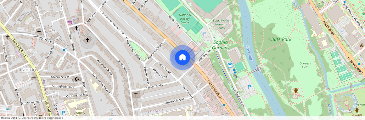 Cwrt Sofia, Cathedral Road, Cardiff