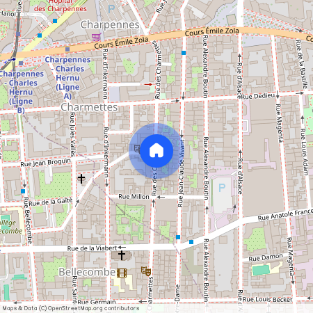 59 Rue des Charmettes, 69100, Villeurbanne