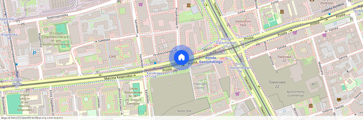 ul. Prosta, Czyste, Wola, Warszawa, mazowieckie