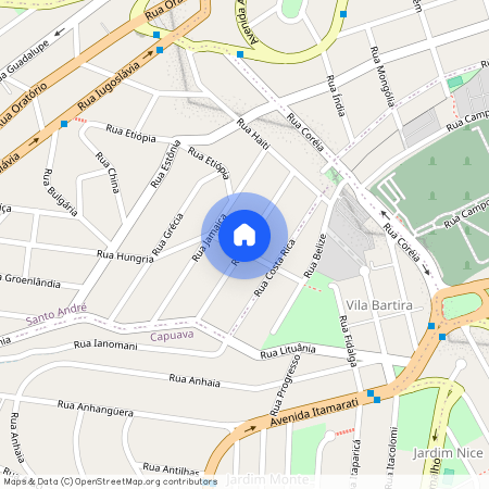 Rua Chile - Parque das Nações, Santo André - SP