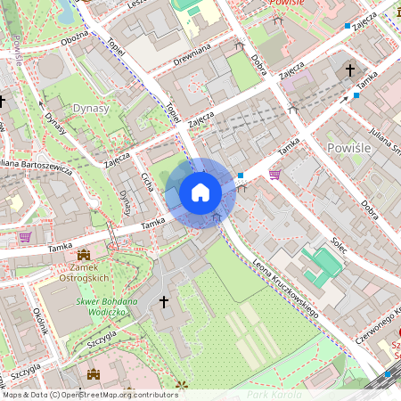 Warszawa, Śródmieście, Śródmieście, Powiśle, Tamka