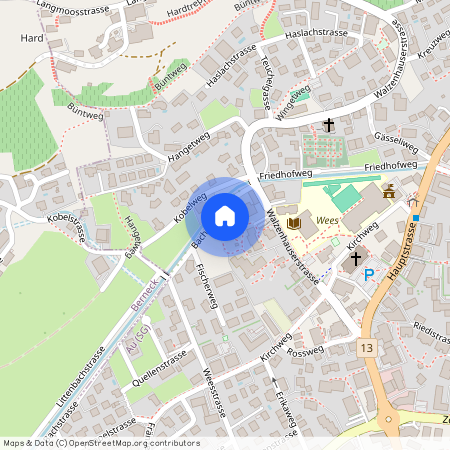 Bachstrasse 1, 9434 Au SG