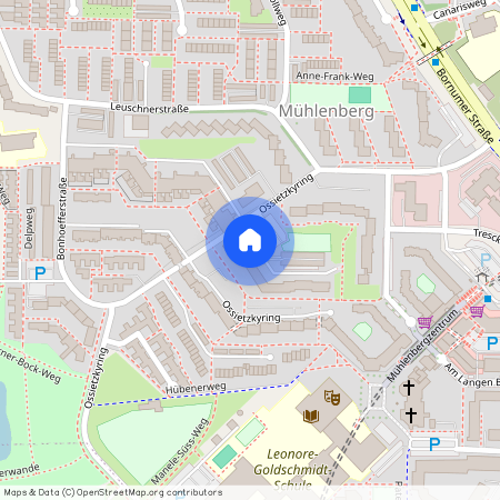 Ossietzkyring 31A, 30457, Hannover Ot Mühlenberg