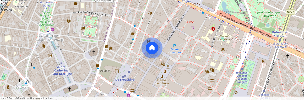 Rue du Colombier, 1000, Bruxelles