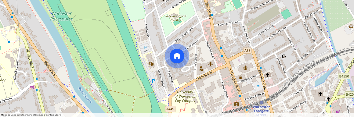King Edmunds Square, Worcester, Worcestershire, WR1