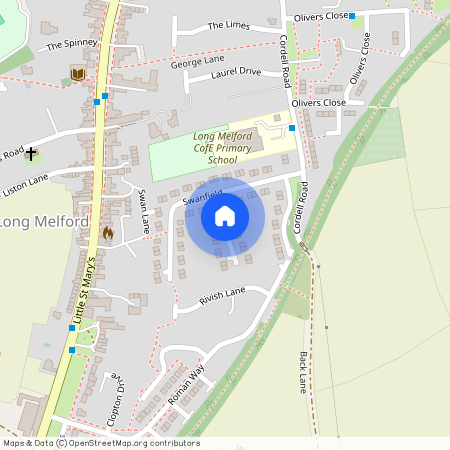 Swanfield, Long Melford, Sudbury, Suffolk