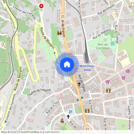 Avenue de France 11, 1870 Monthey